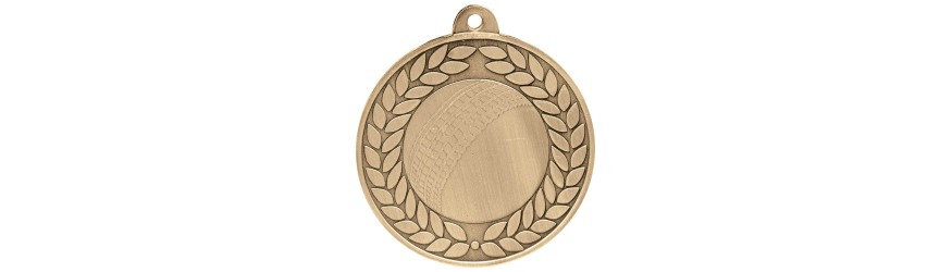 CRICKET AVIATOR MEDAL 50MM - GOLD, SILVER & BRONZE